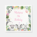 Search for animal napkins Jungle birthday