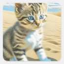 Search for ai square stickers Beach