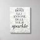 Search for sparkle quotes canvas prints Inspirational