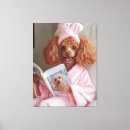 Search for poodle canvas prints Cute