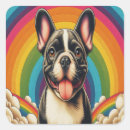 Search for rainbow dog stickers Puppy