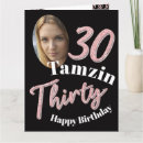 Search for daughters 30th birthday cards Pink