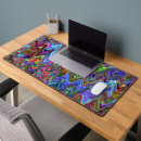 Search for artistic design mouse mats Blue