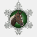 Search for horseback christmas tree decorations Pony