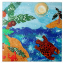 Search for illustrations 15cm tiles Turtle