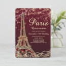 Search for eiffel tower invitations Silver