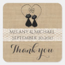 Search for cat wedding stickers Thank you