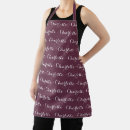 Search for mauve long aprons Cute