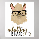 Search for llama posters Hipster