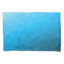 Search for geometric pillowcases Blue