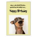 Search for doberman birthday cards Funny