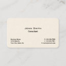 Search for plain cream business cards Corporate