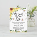 Search for sunflower invitations Bumble bee