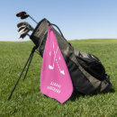 Search for pink golf towels Initials