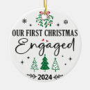 Search for white marble christmas tree decorations Our first christmas engaged