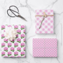Search for pink polka dot wrapping paper For her