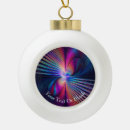 Search for iridescent christmas tree decorations Red