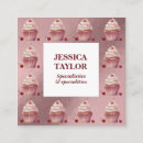Search for home bakery business cards Cherry on top