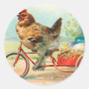 Search for chicken easter stickers Vintage