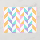 Search for geometric designs patterns postcards Colourful
