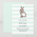 Search for mint and grey baby shower invitations Modern