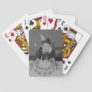 Search for happy birthday playing cards Black and white