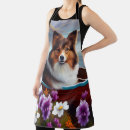 Search for shetland sheepdog aprons Pet