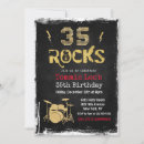 Search for thirty fifth invitations Metallic