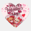 Search for teddy bear valentine stickers Hearts