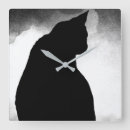 Search for black cat clocks Wall