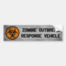 Search for response bumper stickers Zombie