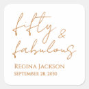 Search for 50th birthday party stickers Fifty and fabulous
