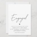 Search for 7x5 engagement party invitations Elegant