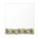 Search for grapes notepads Wine