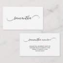 Search for casual business cards Stylish
