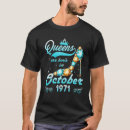 Search for queens are born in october tshirts Wife