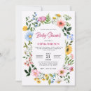 Search for flower borders baby shower invitations Flowers