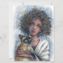 Search for siamese cat art cards Kitty
