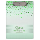 Search for green glitter clipboards Elegant