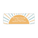 Search for blue and yellow return address labels Boy