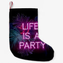 Search for neon christmas stockings Background