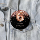 Search for 6th badges 6th birthday party