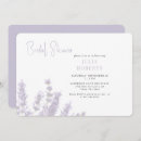 Search for lavender bridal shower invitations Floral