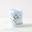 Search for flying birds mugs Sky