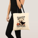 Search for funny sheep tote bags Lamb
