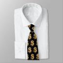Search for moneyed ties For him