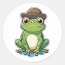 Search for cute cartoon frog stickers Amphibian