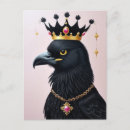 Search for ravens postcards Black