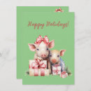 Search for piggy christmas cards Farm