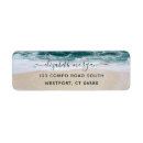 Search for teal green return address labels Calligraphy